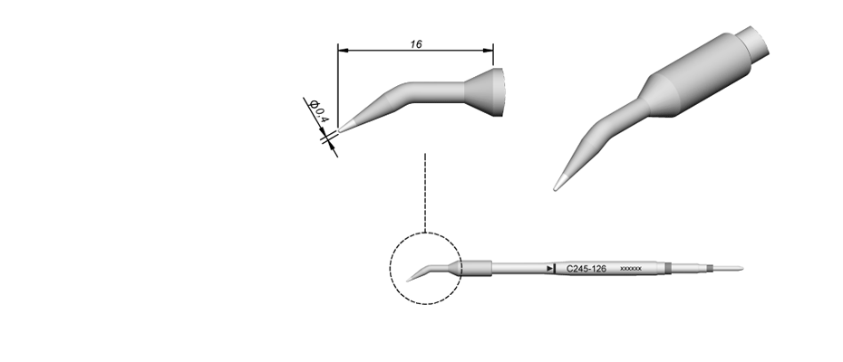 C245126 - Cartridge for T245 handpiece